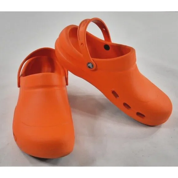 Mario Batali Orange Shoes CROCS Bistro Mario Batali Edition Orange